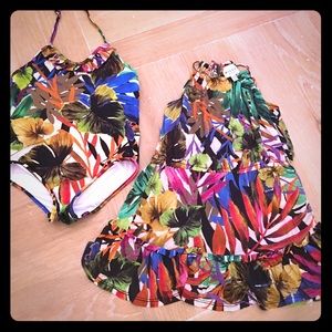 Little girls Milly swim suit and coverup dress